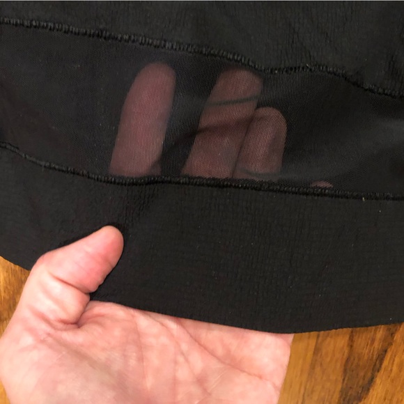 Lululemmon Athletica Black Windbreaker Lightweight Jacket - Picture 7 of 7